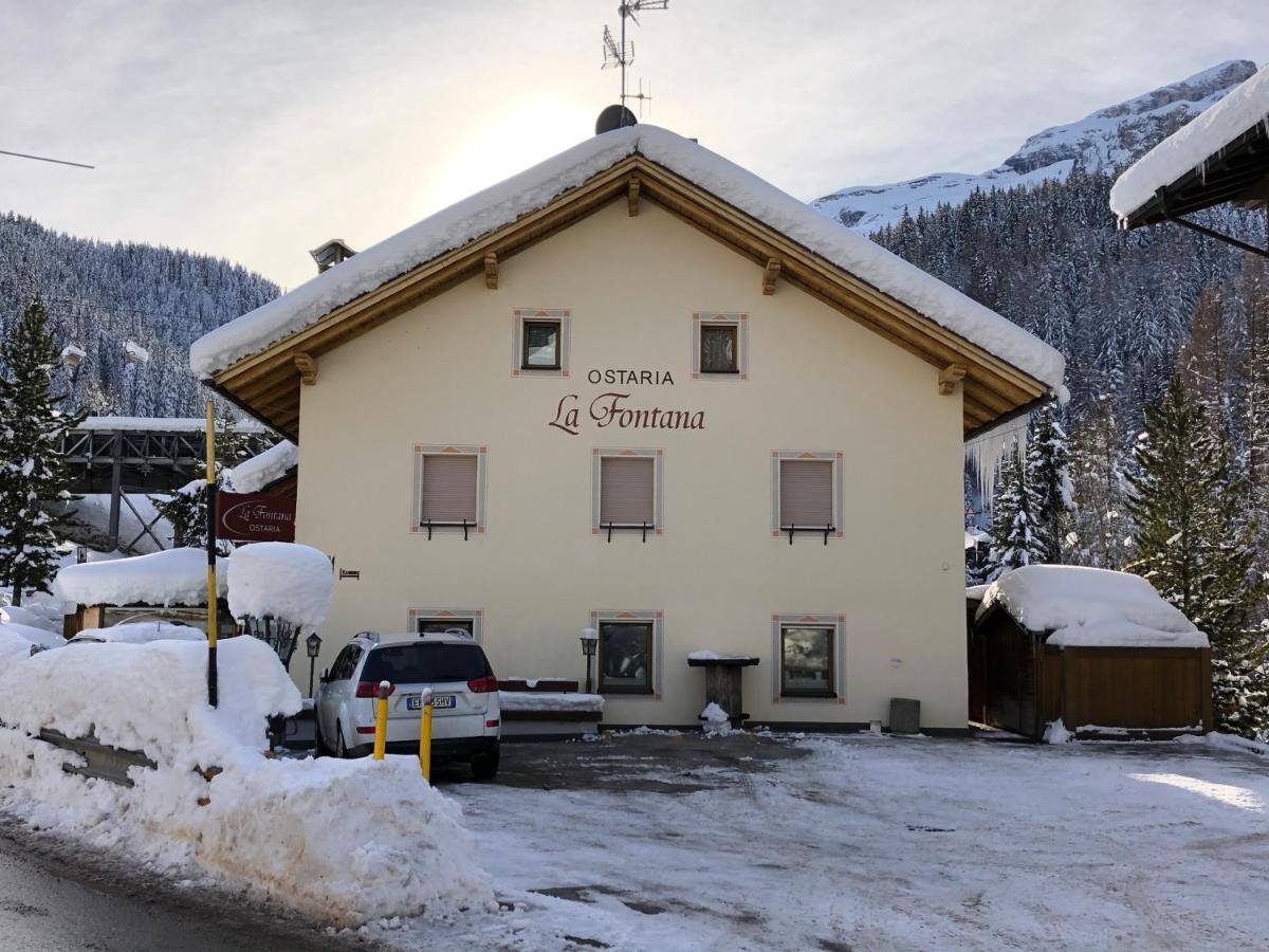 Ostaria La Fontana Hotel Corvara In Badia Exterior photo