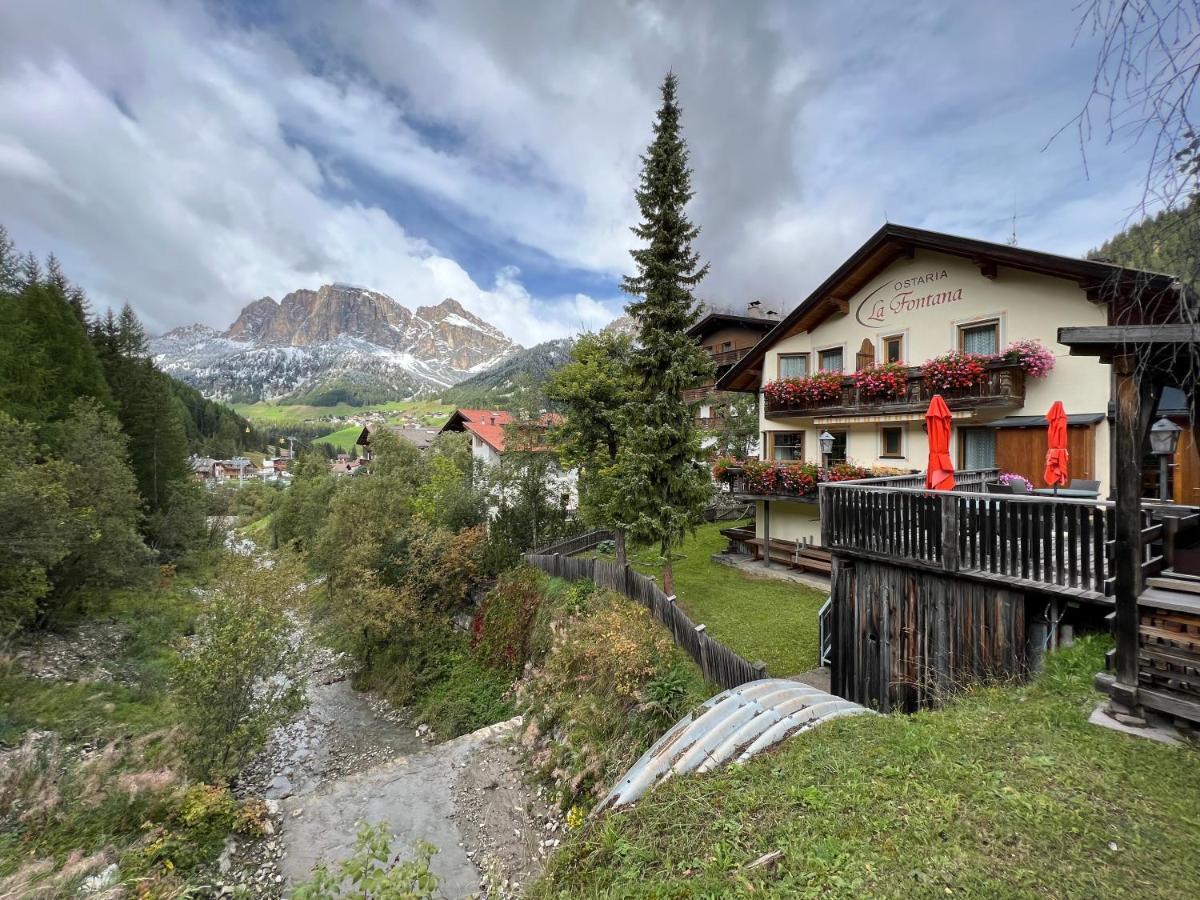 Ostaria La Fontana Hotel Corvara In Badia Exterior photo